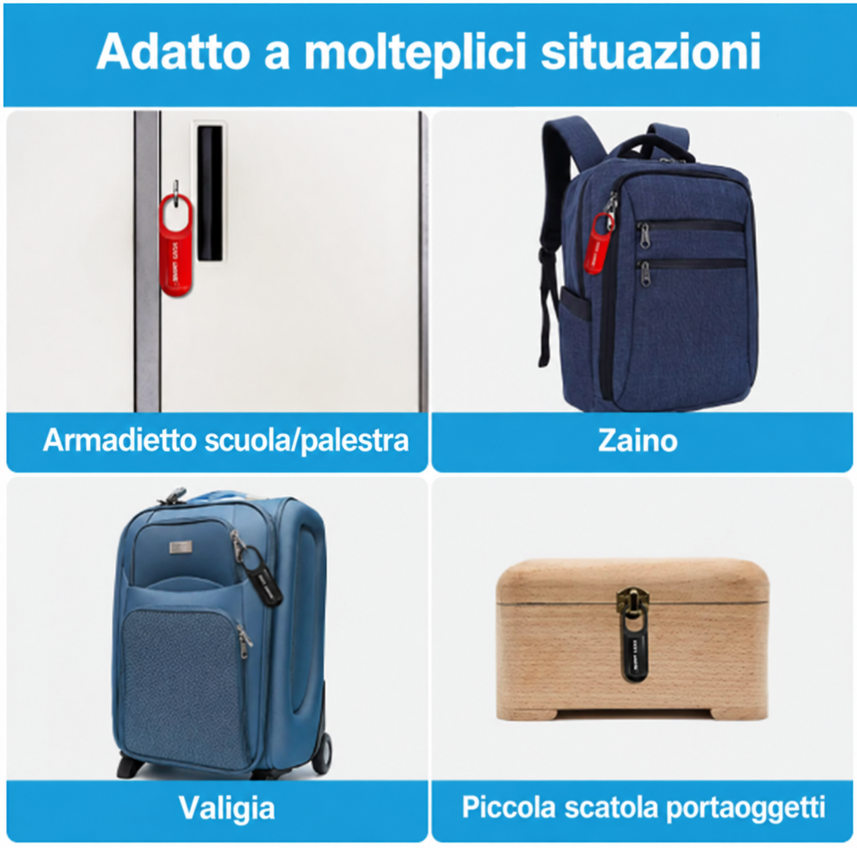 Lucchetto USB con Impronta Digitale