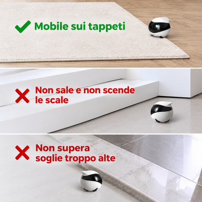 EBO SE telecamera robot mobile per la sorveglianza domestica