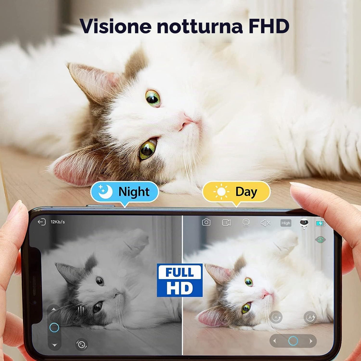 EBO SE telecamera robot mobile per la sorveglianza domestica