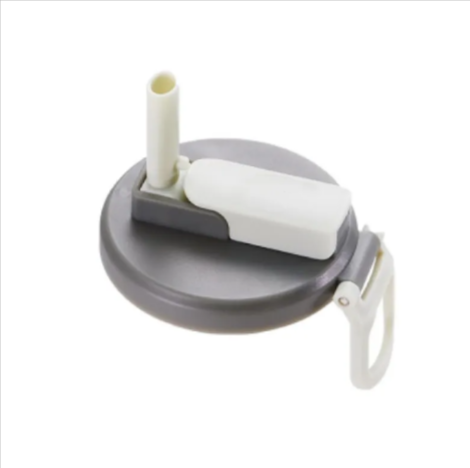 Coperchio in silicone con cannuccia per lattina di bibita