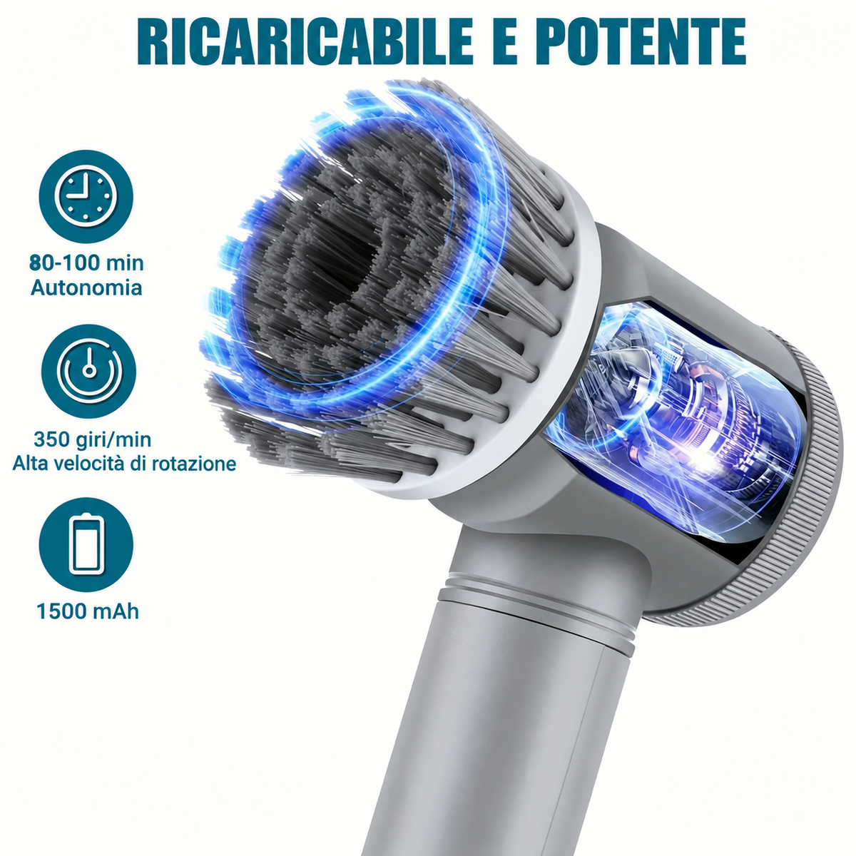 Pulitore Elettrico Multifunzionale per la Casa