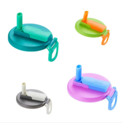 Coperchio in silicone con cannuccia per lattina di bibita